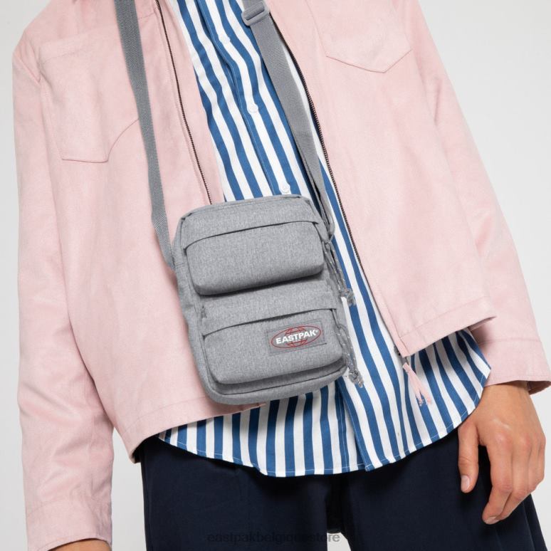 Eastpak celui doublé dimanche gris sacs à bandoulière N6H8X252