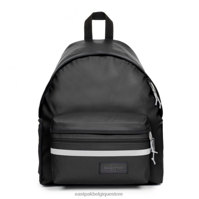 Eastpak vélo zippé bâche noire sacs à dos N6H8X74