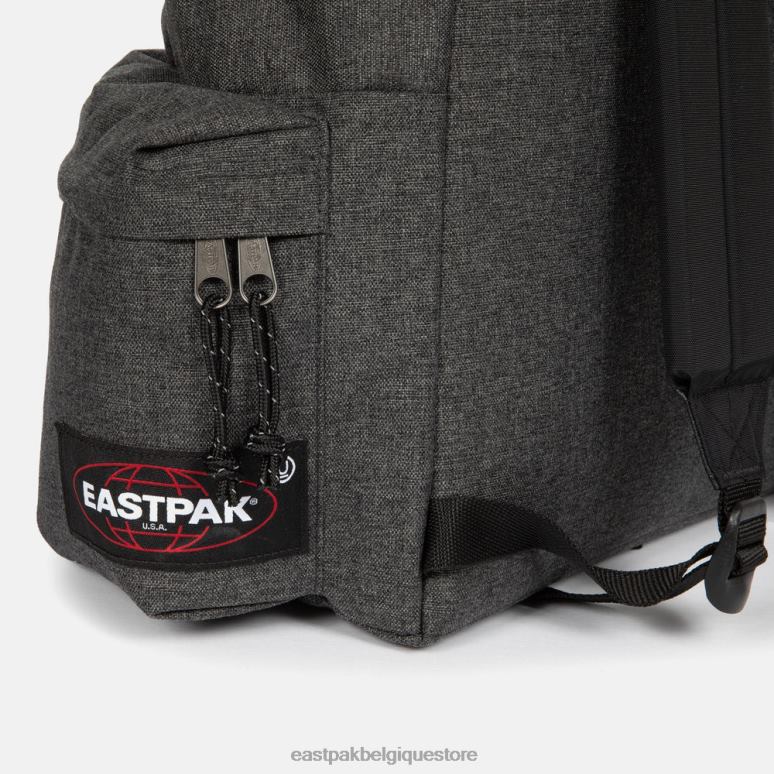 Eastpak doublé rembourré denim noir sous couverture sacs à dos N6H8X30