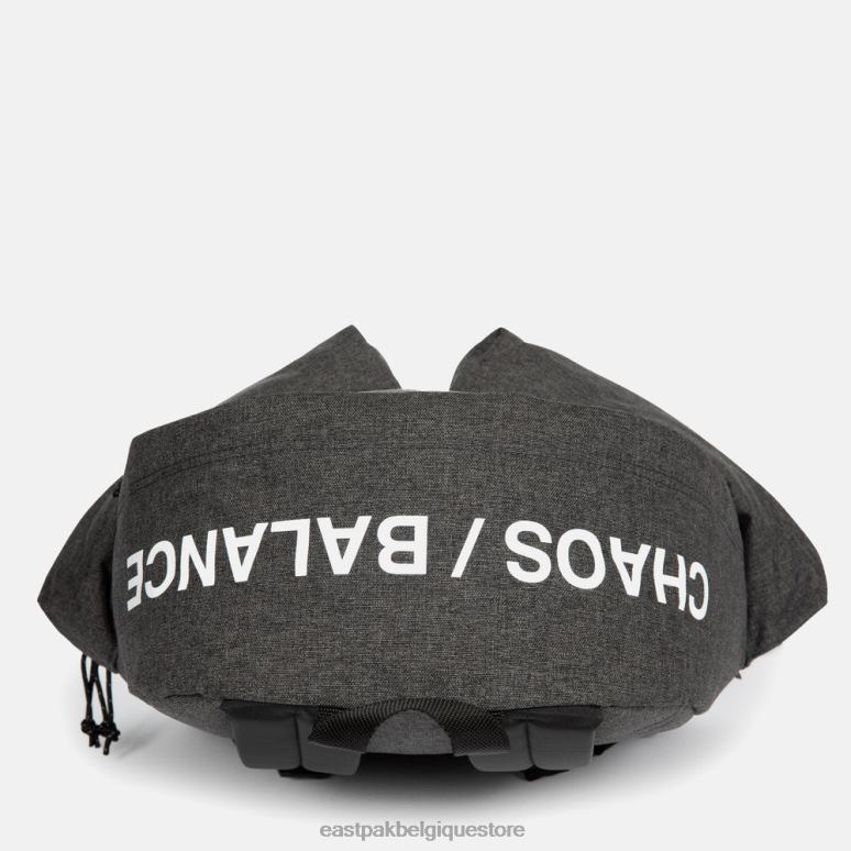 Eastpak doublé rembourré denim noir sous couverture sacs à dos N6H8X30