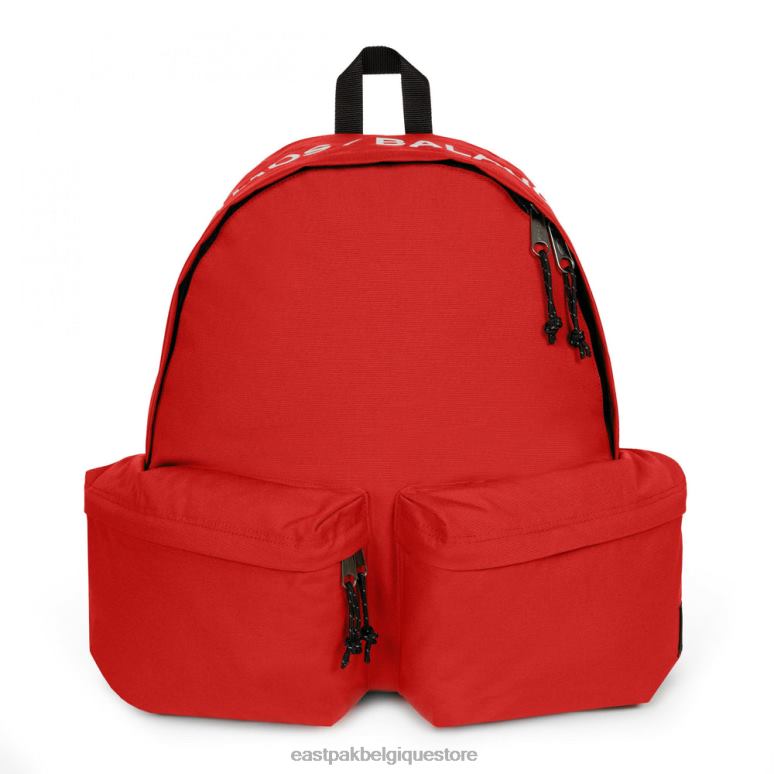 Eastpak doublé rembourré sous couverture rouge sacs à dos N6H8X21