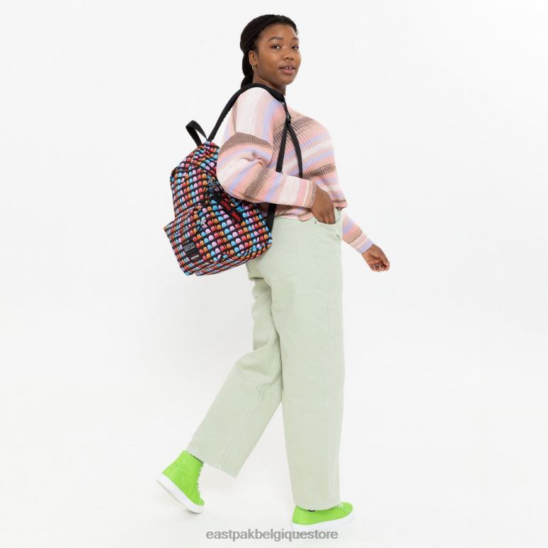 Eastpak pak\'r pac-man rembourré fantômes de pacman sacs à dos N6H8X29