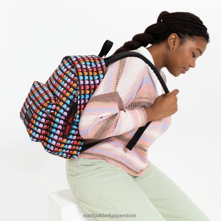 Eastpak pak\'r pac-man rembourré fantômes de pacman sacs à dos N6H8X29