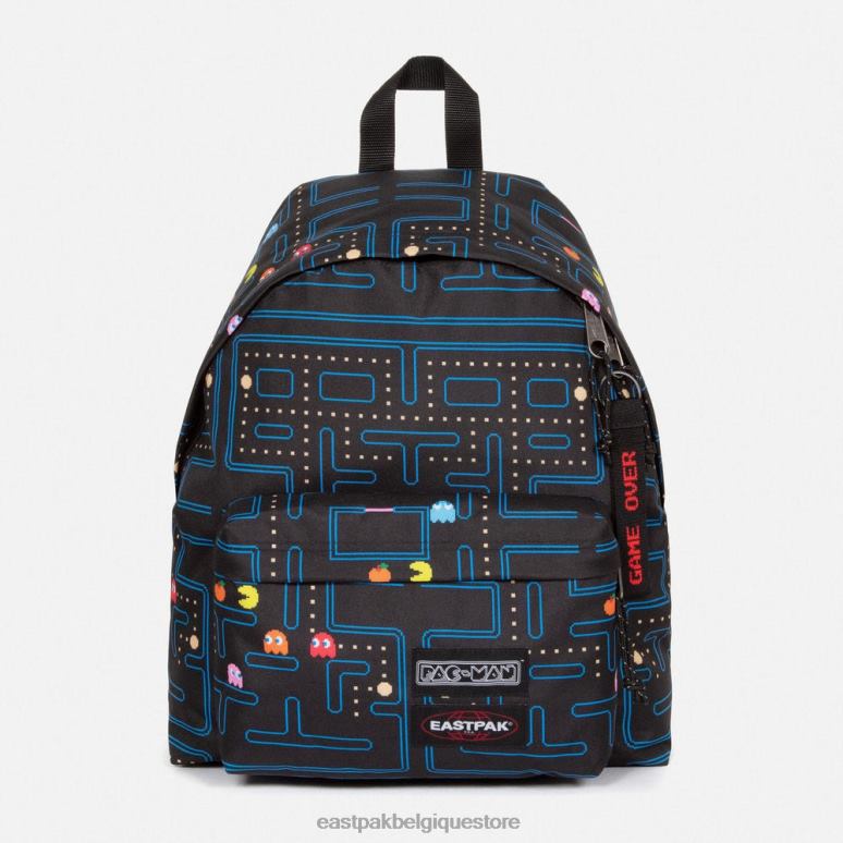 Eastpak pak\'r pac-man rembourré labyrinthe de pacman sacs à dos N6H8X2