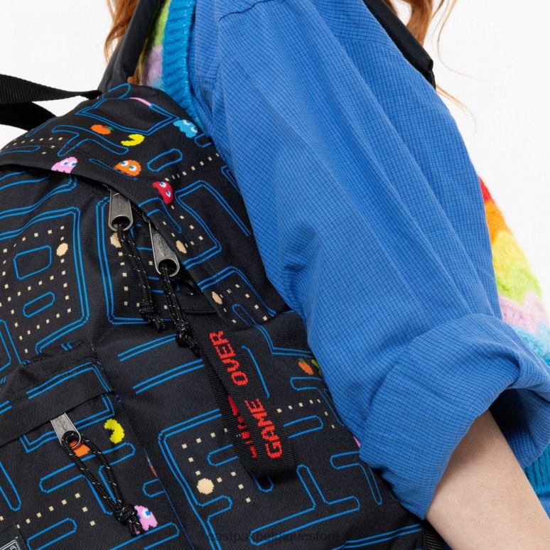 Eastpak pak\'r pac-man rembourré labyrinthe de pacman sacs à dos N6H8X2