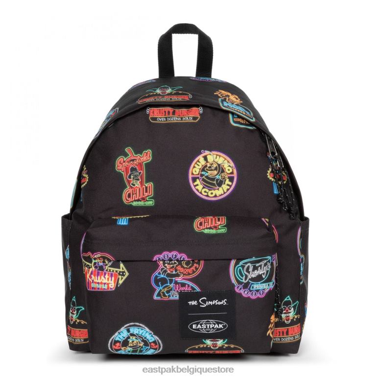 Eastpak sac de jour imprimé néon simpsons sacs à dos N6H8X27