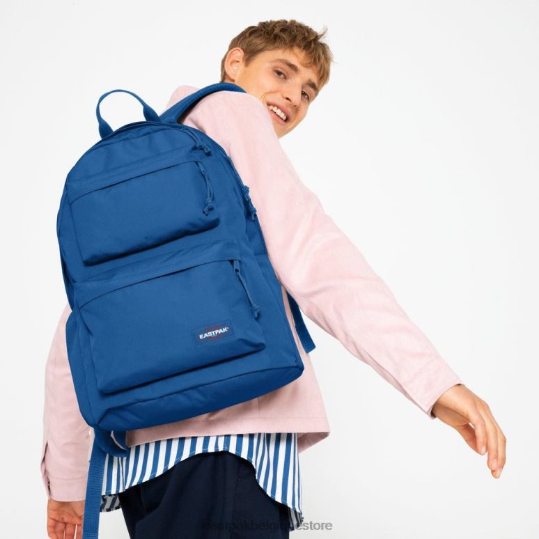 Eastpak rembourré double bleu mystérieux sacs à dos N6H8X82