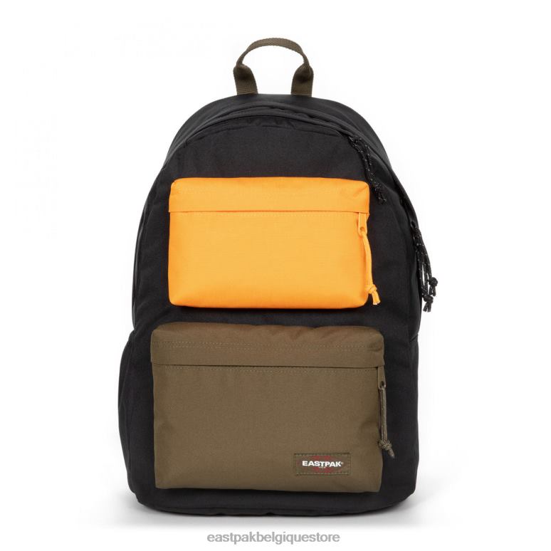 Eastpak rembourré double occasionnel bloqué sacs à dos N6H8X50