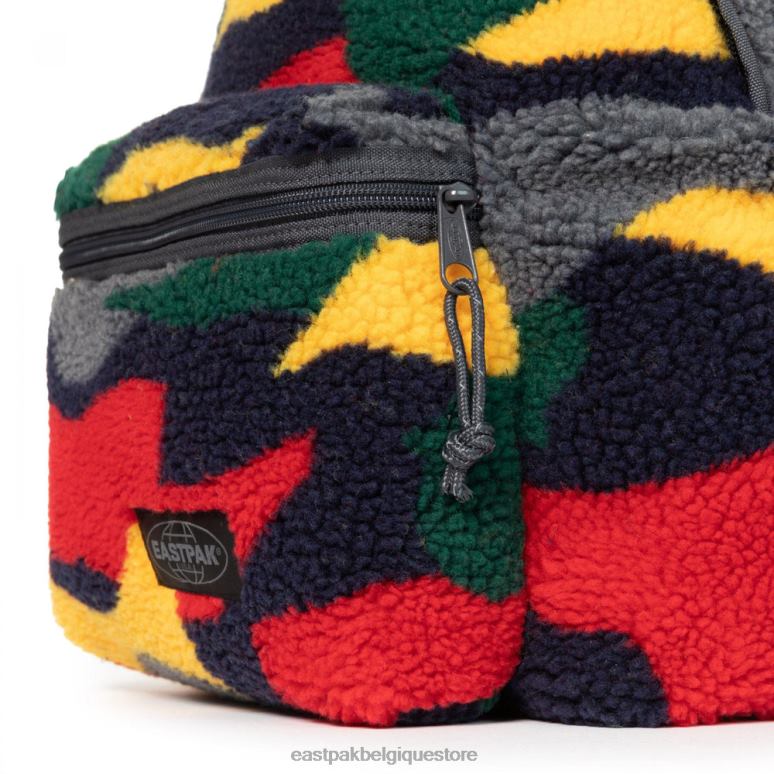 Eastpak sac rembourré camouflage en peau de mouton sacs à dos N6H8X120