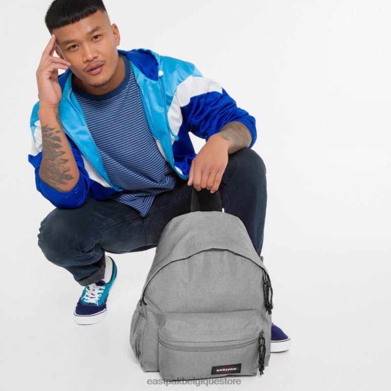 Eastpak zipp rembourré + dimanche gris sacs à dos N6H8X89
