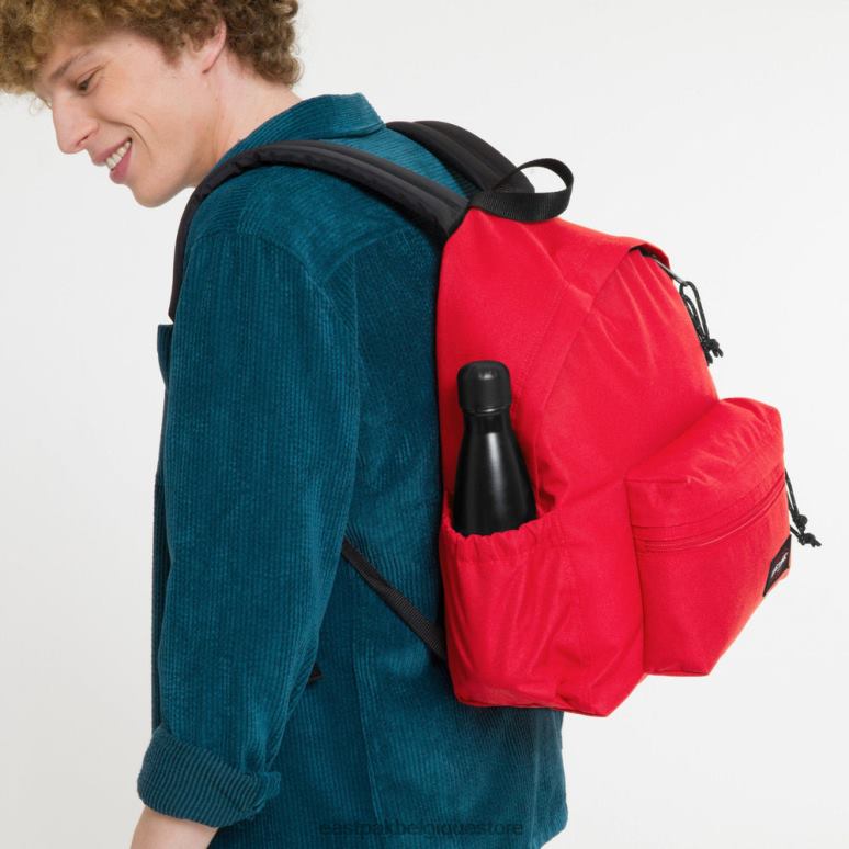 Eastpak zipp rembourré + marin rouge sacs à dos N6H8X98