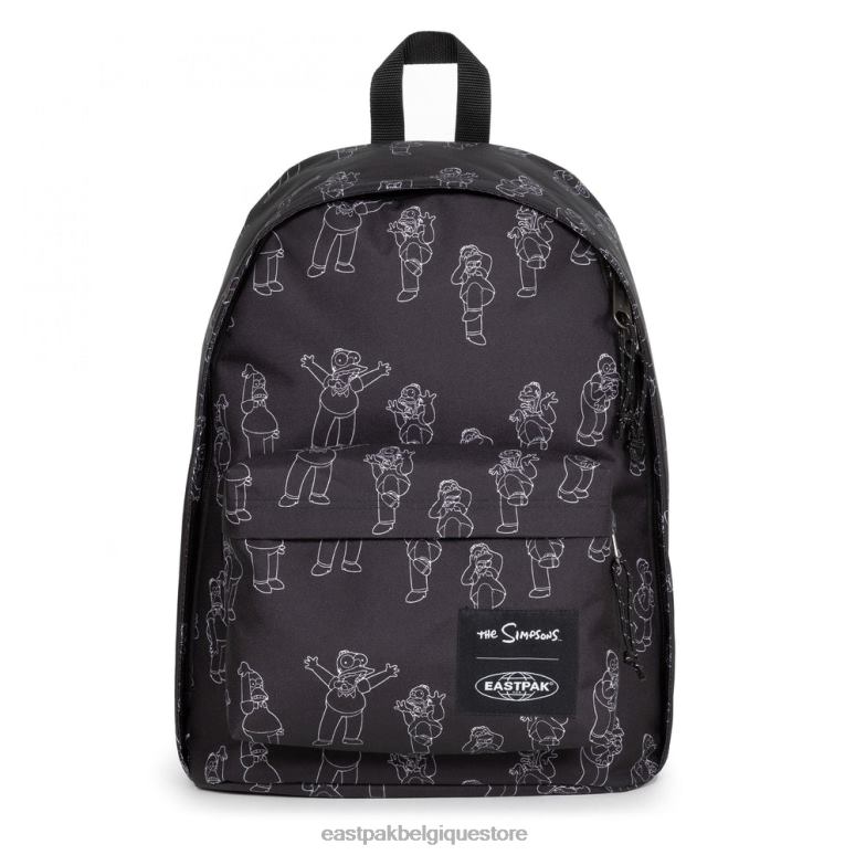 Eastpak absent du bureau les simpson noir sacs à dos N6H8X165