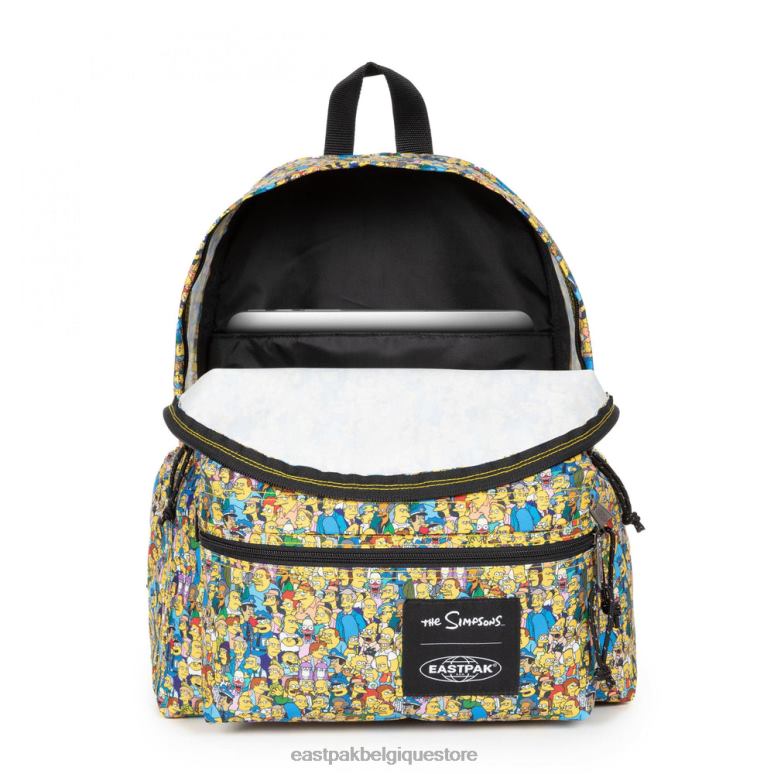 Eastpak zipp rembourré + la couleur des simpson sacs à dos N6H8X160