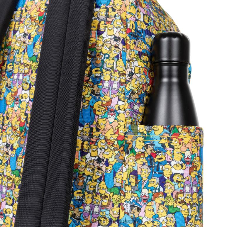 Eastpak zipp rembourré + la couleur des simpson sacs à dos N6H8X160